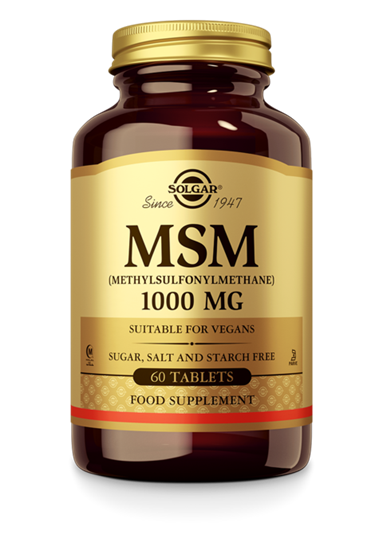 SOLGAR MSM 1000MG 120ST